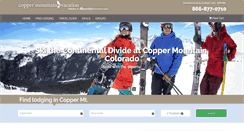 Desktop Screenshot of coppermountainvacation.com